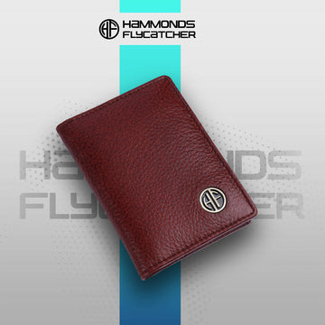 Card Holder Wallet for Men and Women - Genuine Leather - RFID Protected - 6 Slots for ATM Credit/Debit Card