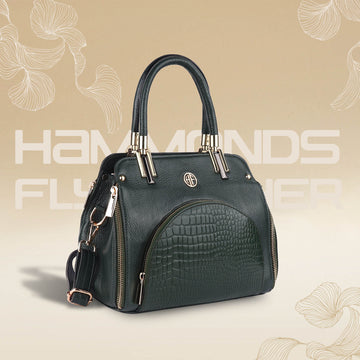 Stylish Handbags for Womens with 2 Spacious Compartments - Genuine Leather - For Any Occasion