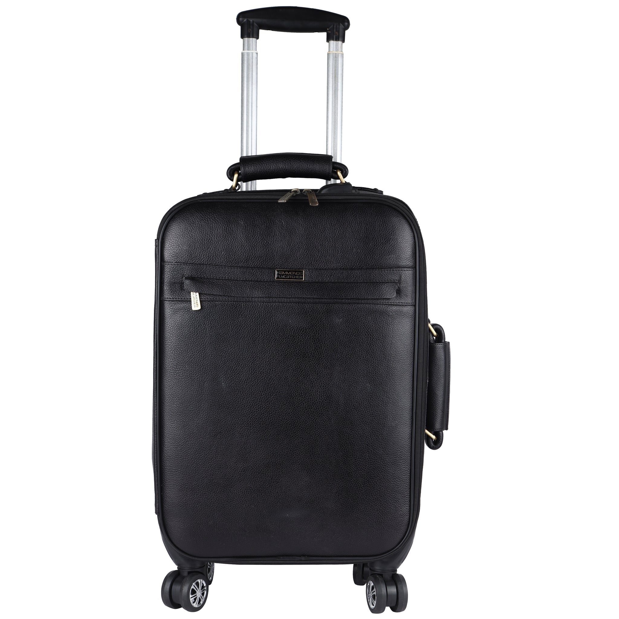 Genuine Leather Premium Travel Trolley Bag